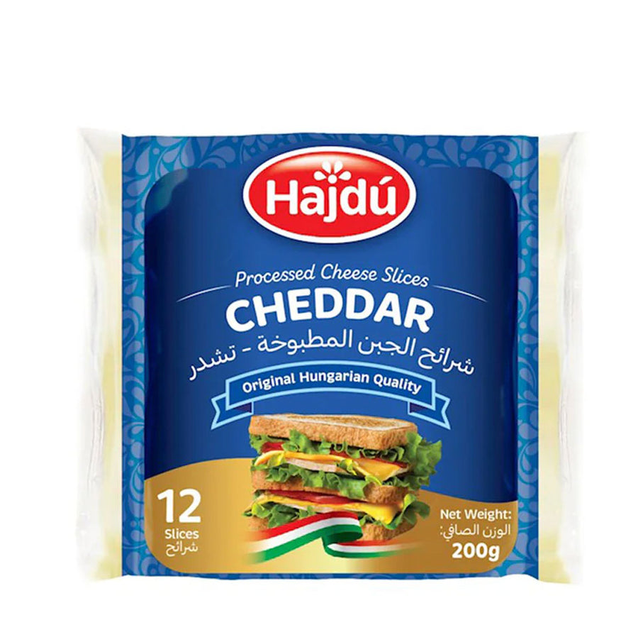 Hajdu Sýr Čedar Tavený plátkový 200g