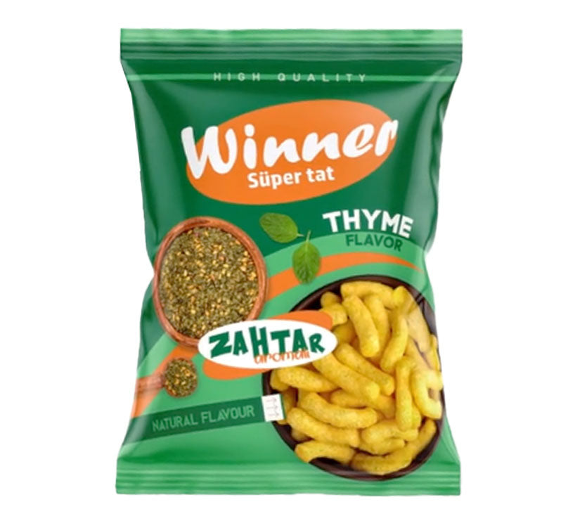 Winner kukuřičné lupínky s tymiánem, Zahtar 40g