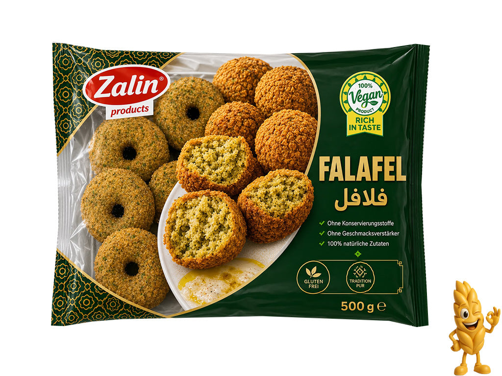 Zalín Falafel mražený Předsmažený 500g