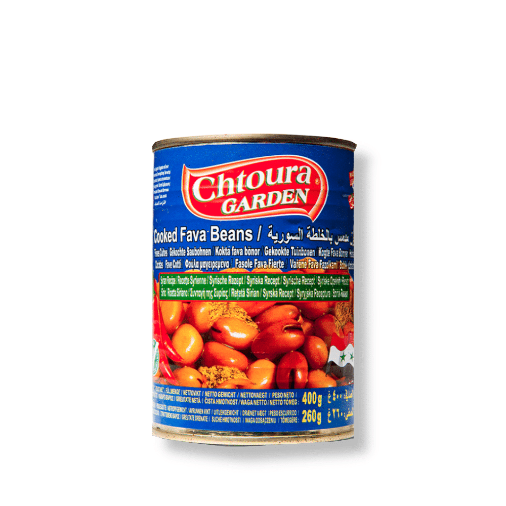 Chtoura Garden Boby konzerva, Syrský Recept 400g