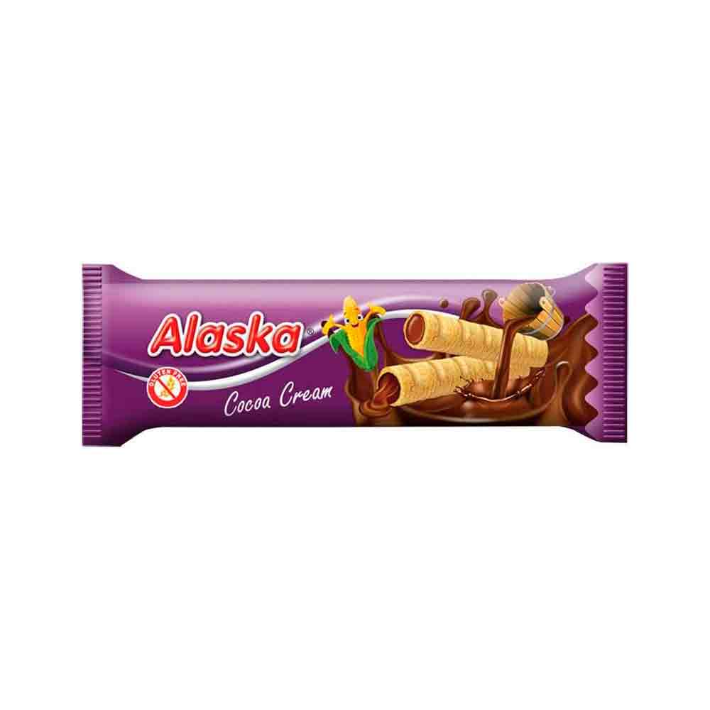 Alaska Kukuřičné trubičky, Kakaové 18g