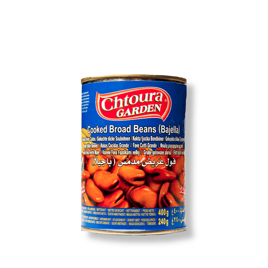 Chtoura Garden Boby konzerva Široké Zrno 400g