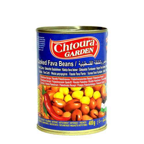 Chtoura Garden Boby konzerva, Palestinský Recept 400g