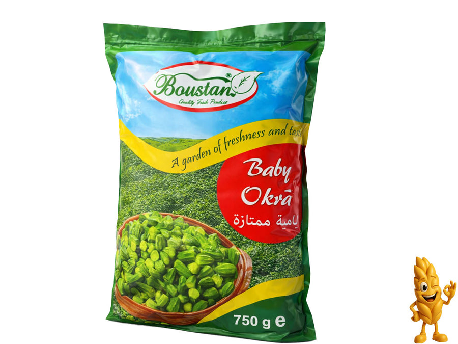 Boustan Okra mražená, Excellent 750g