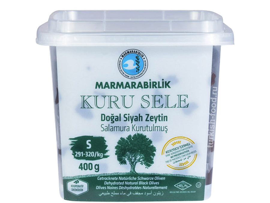Marmarabirlik Olivy Černé Sušené 400g