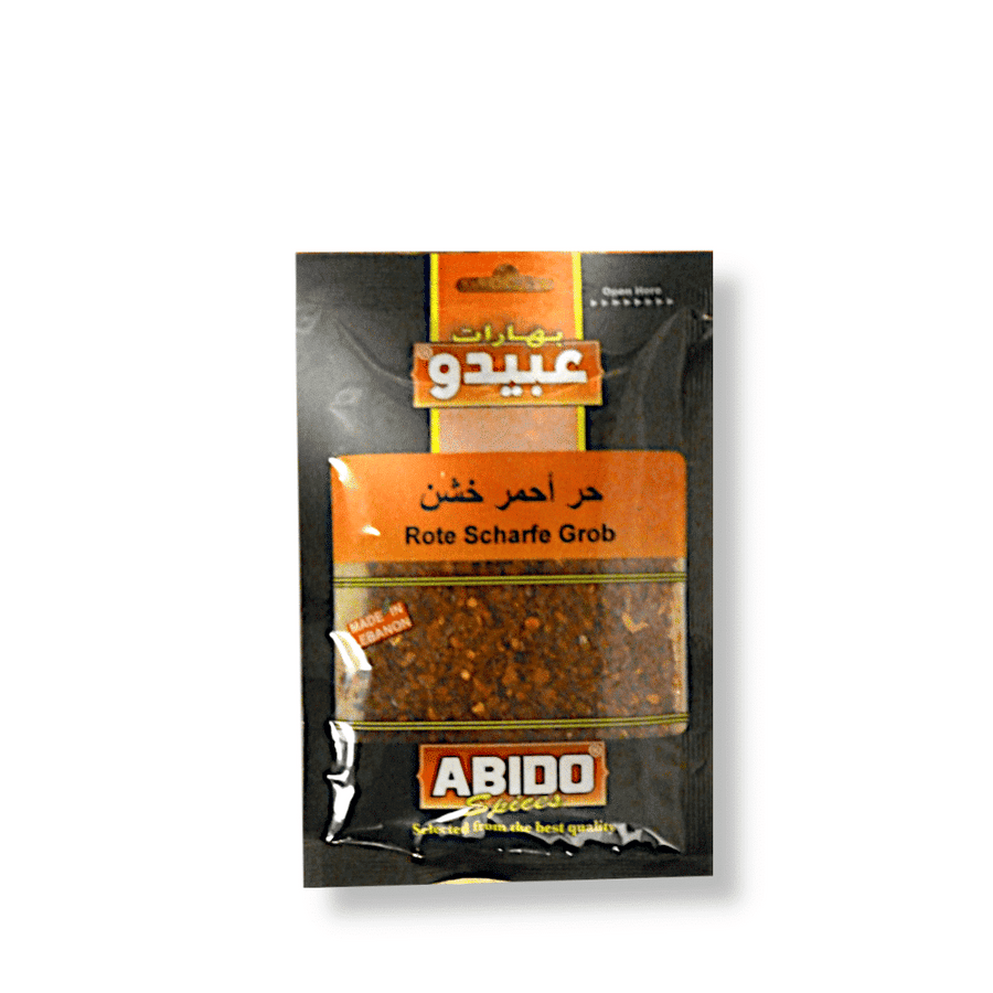 Abido Paprika červená ostrá hrubá 50g
