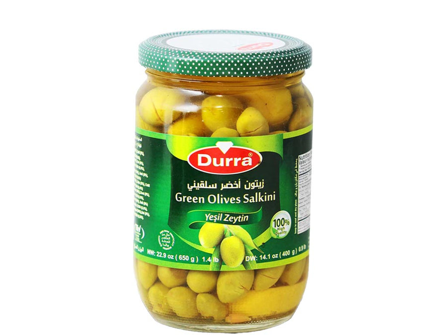 Durra Olivy zelené, Salkini 650g