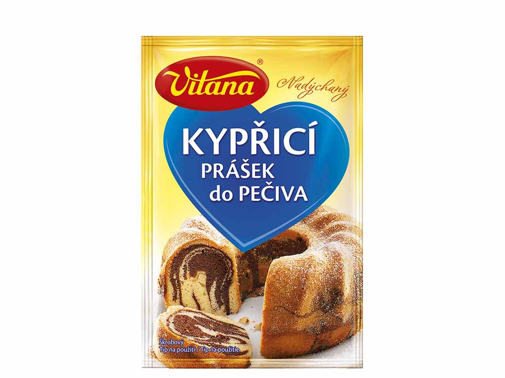 Vitana Kypřicí prášek do pečiva 13g