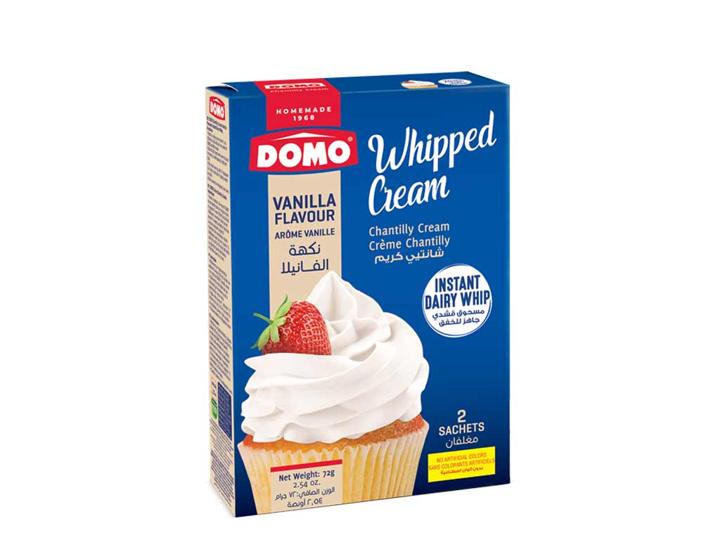 Domo Krém chantilly Vanilkový 72g