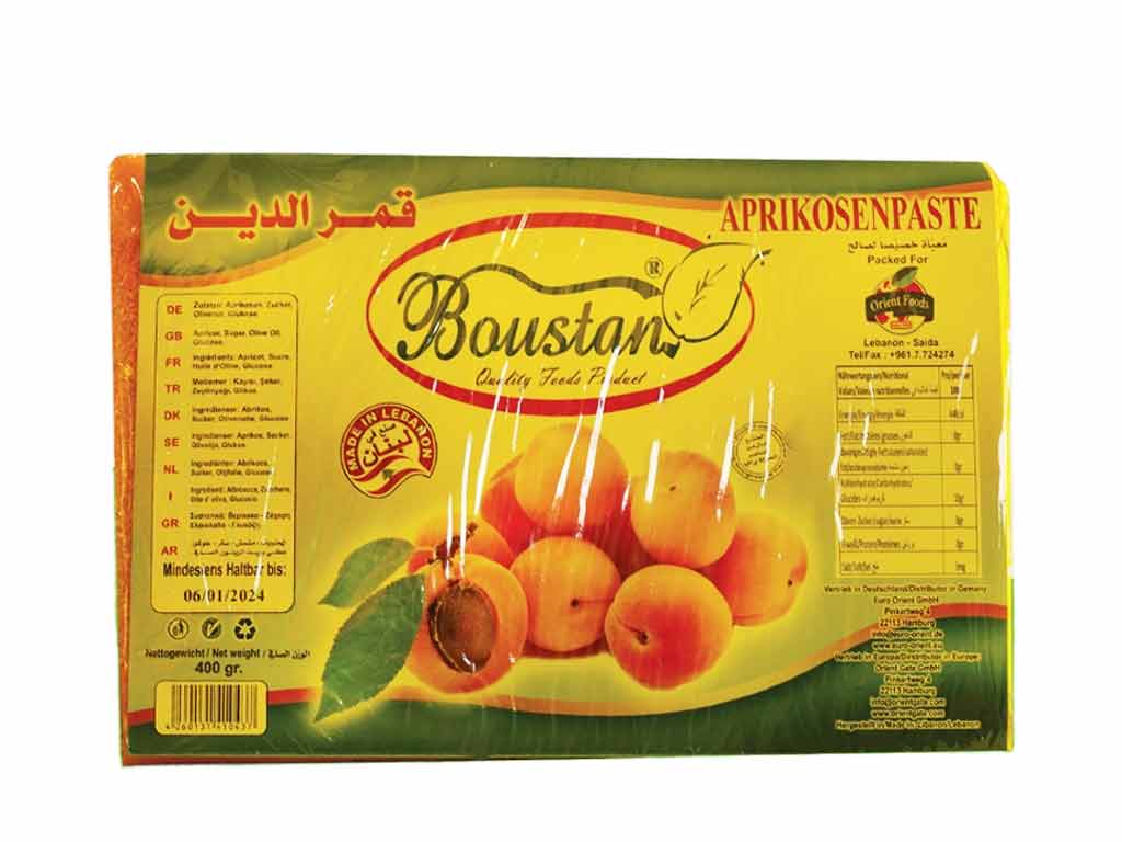Boustan Meruňková pasta sušená 400g