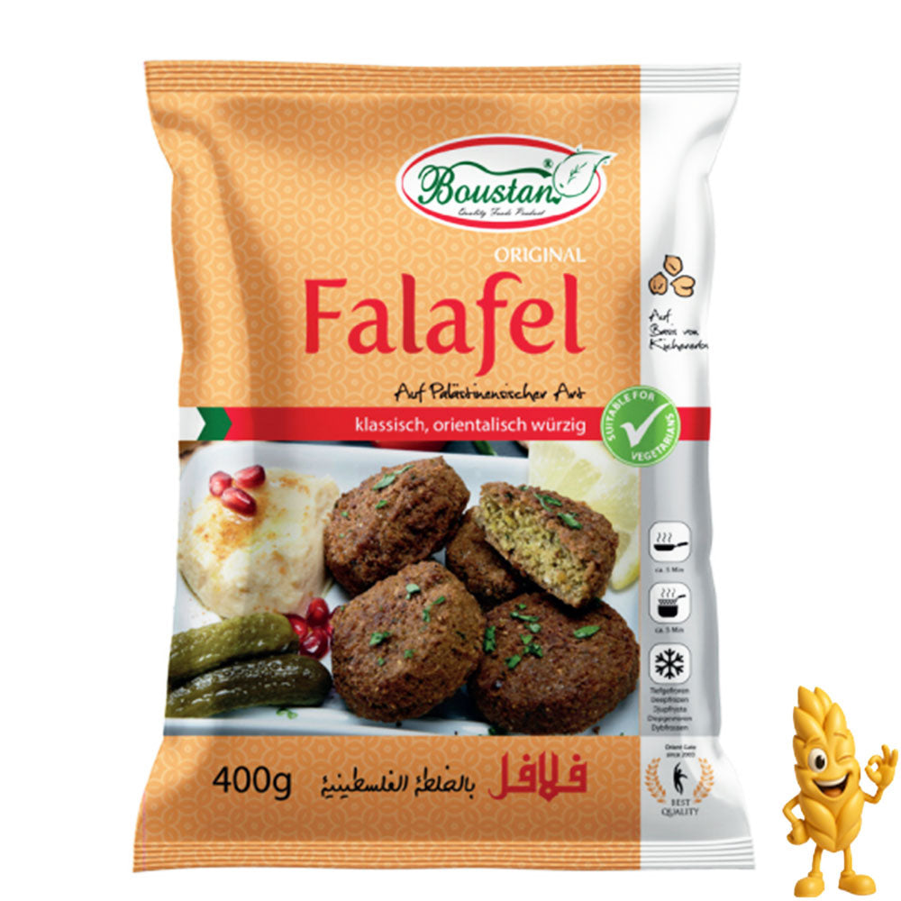 Boustan Falafel mražený Předsmažený 400g (16 kusů)