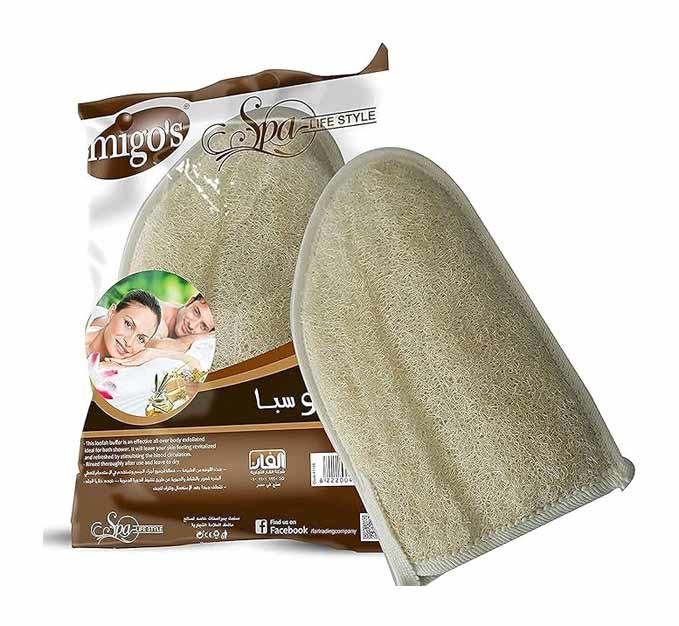Migo's exfoliační koupelová lufa