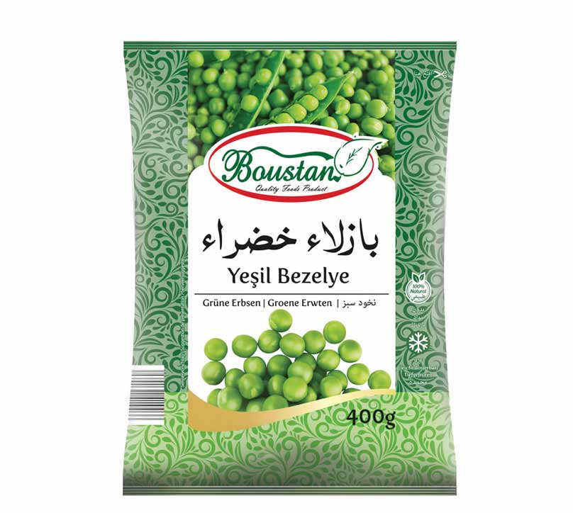 Boustan hrášek, Mražený 400g