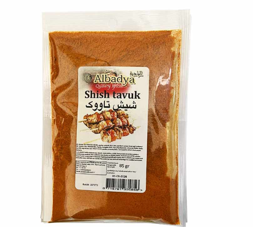 Albadya Směs koření na kuřecí šašlik 85g