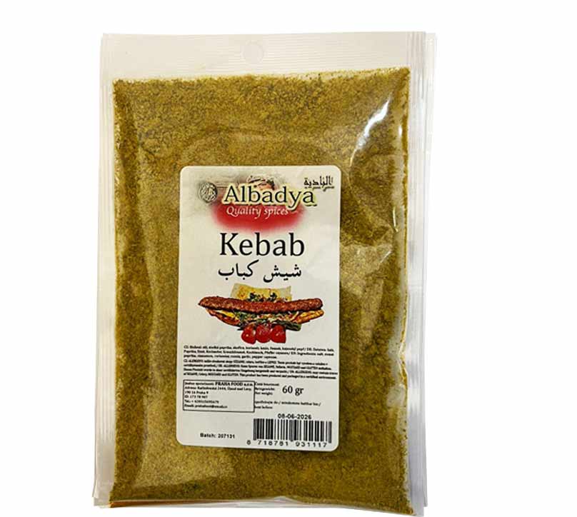 Albadya Koření na kebab mix 60g