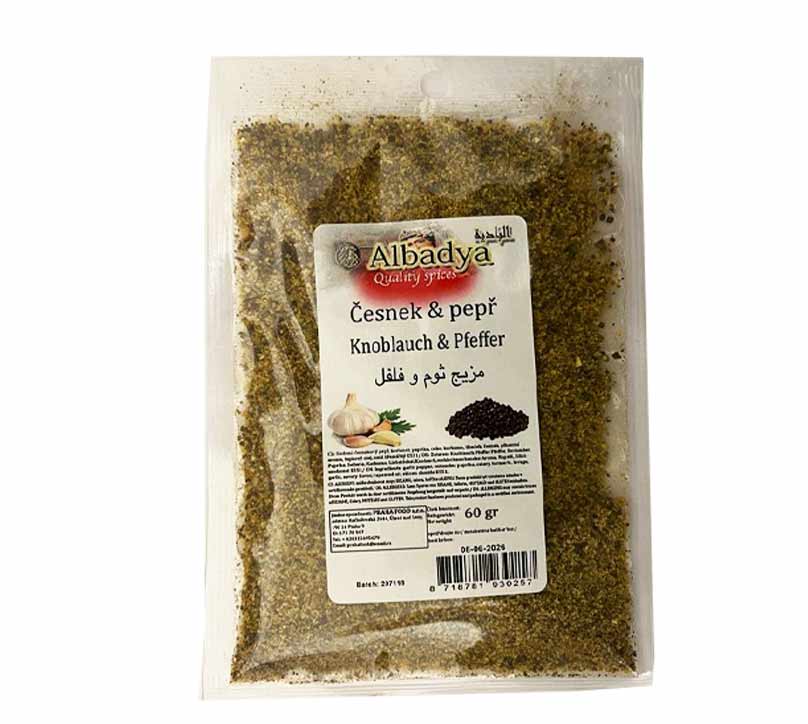 Albadya Česnek & Pepř 60g