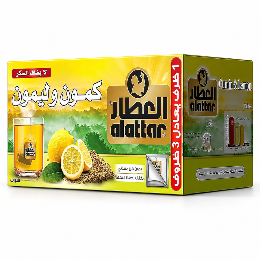 Alattar Směs bylin, Kmín a citron 24 sáček