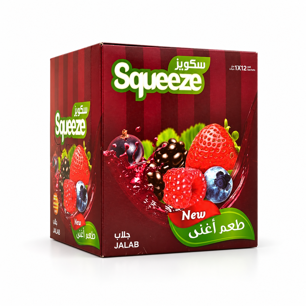 Squeeze lesní ovoce 12*25g