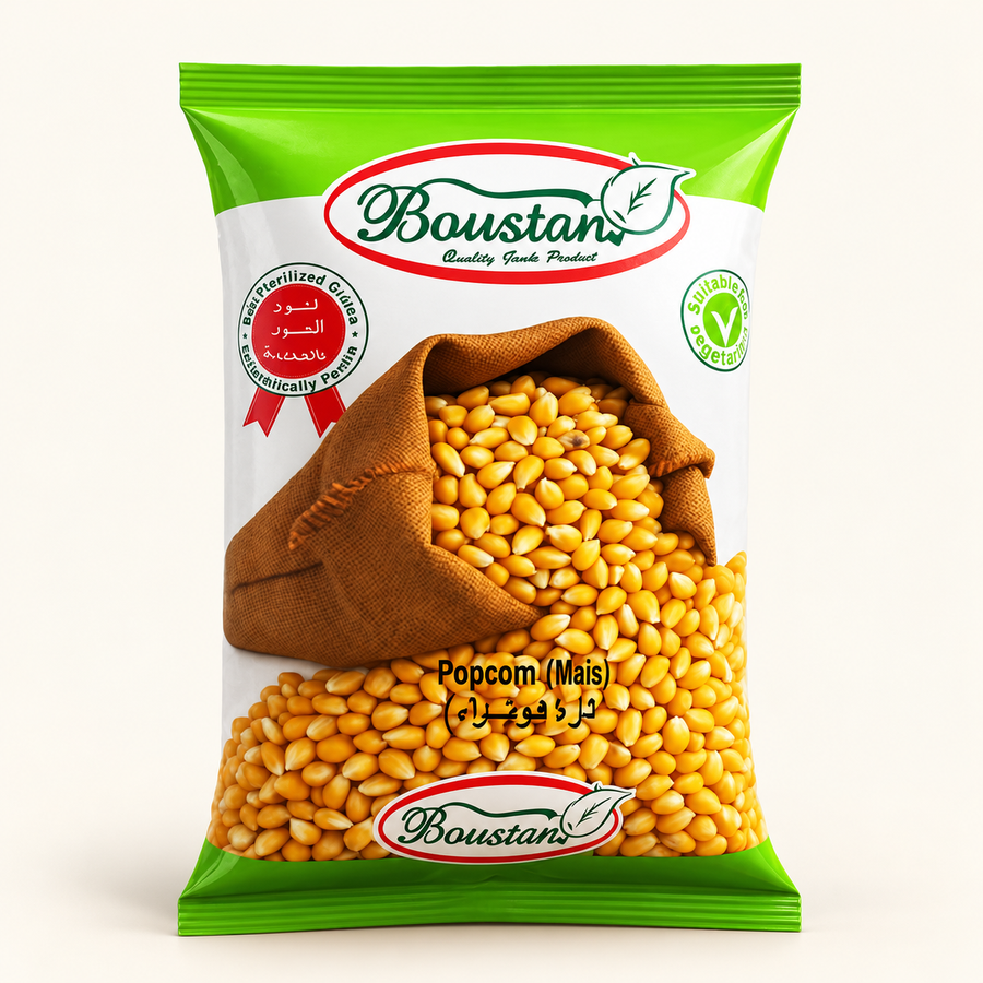 Boustan Kukuřice na popcorn 900g