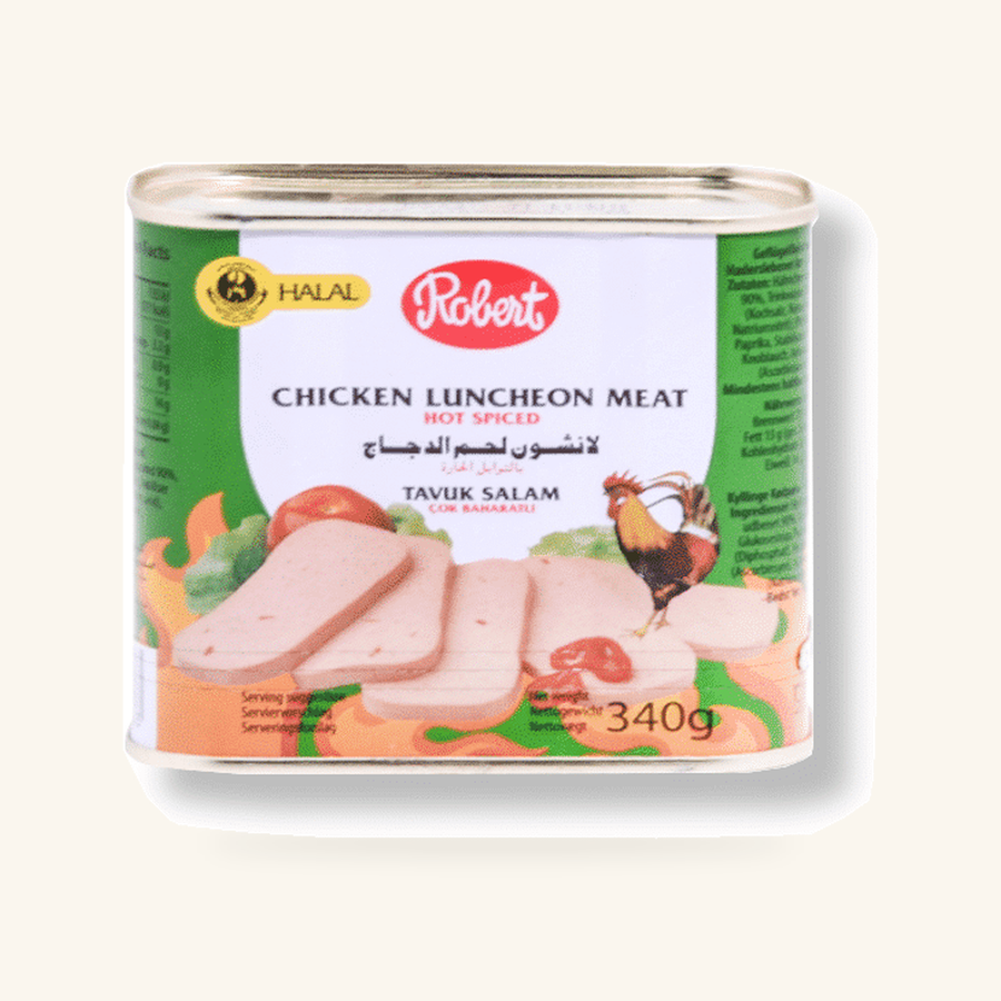 Robert Mortadela z kuřecího masa, Ostrá 340g