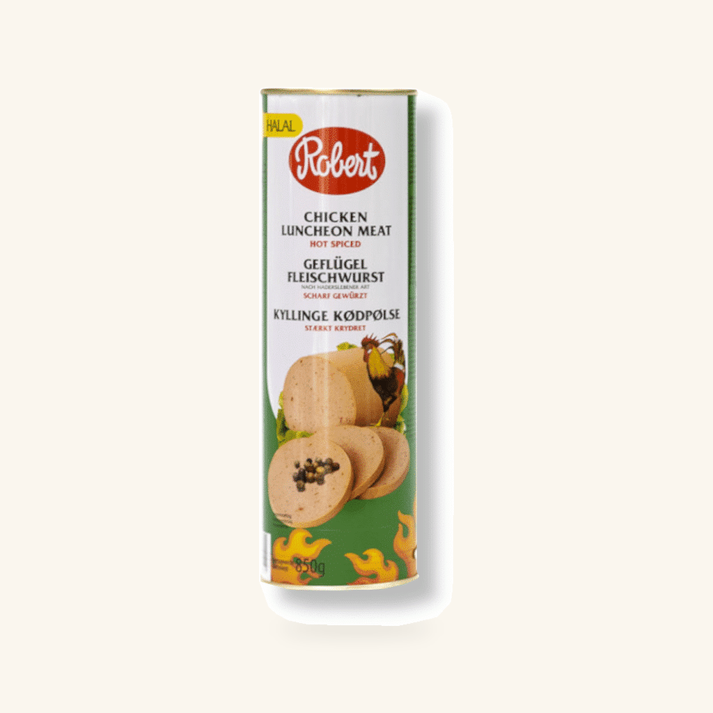 Robert Mortadela z kuřecího masa, Ostrá 850g