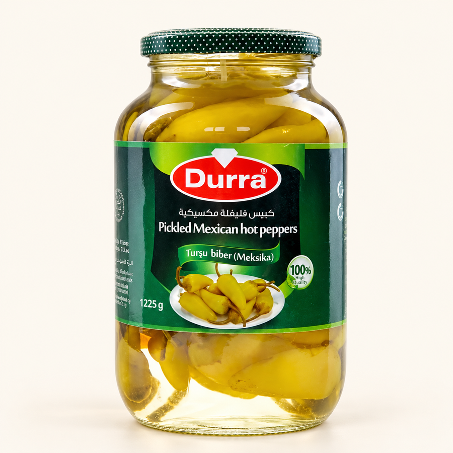 Durra Paprika Mexická nakládaná ve slaném nálevu, Palivá 1000g