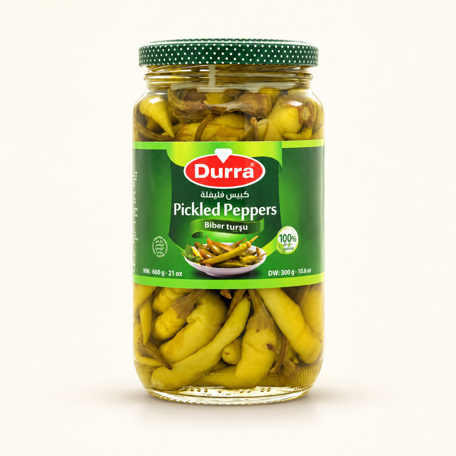 Durra Paprika nakládaná ve slaném nálevu, Palivá 600g