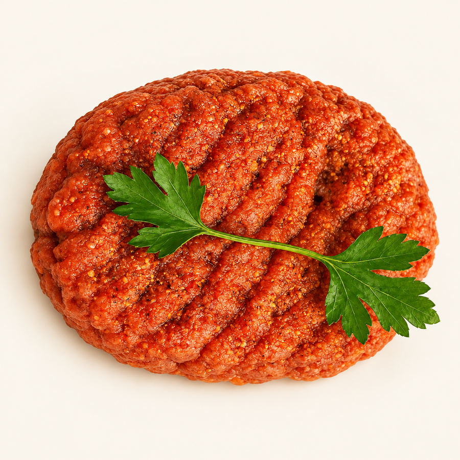 Hovězí kebab – krémové pozadí