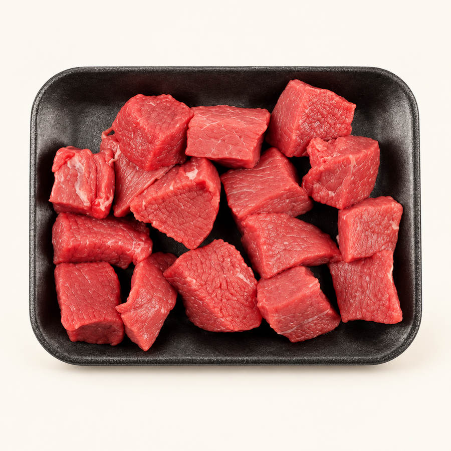 Hovezi Silverside z mladého býka – krémové pozadí