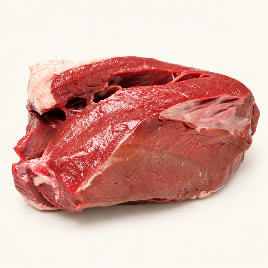 Hovězí Srdce 1kg – krémové pozadí