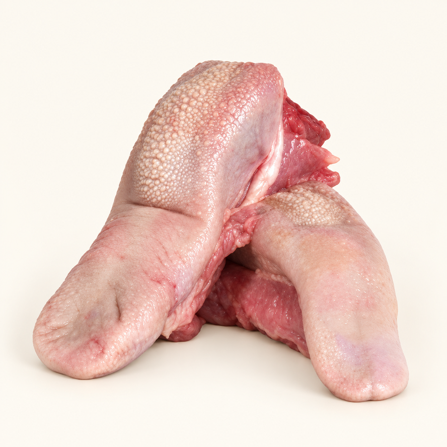 Jehněčí Jazyk, Mražený 1kg – krémové pozadí