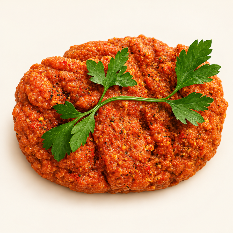 Jehněčí Kebab – krémové pozadí