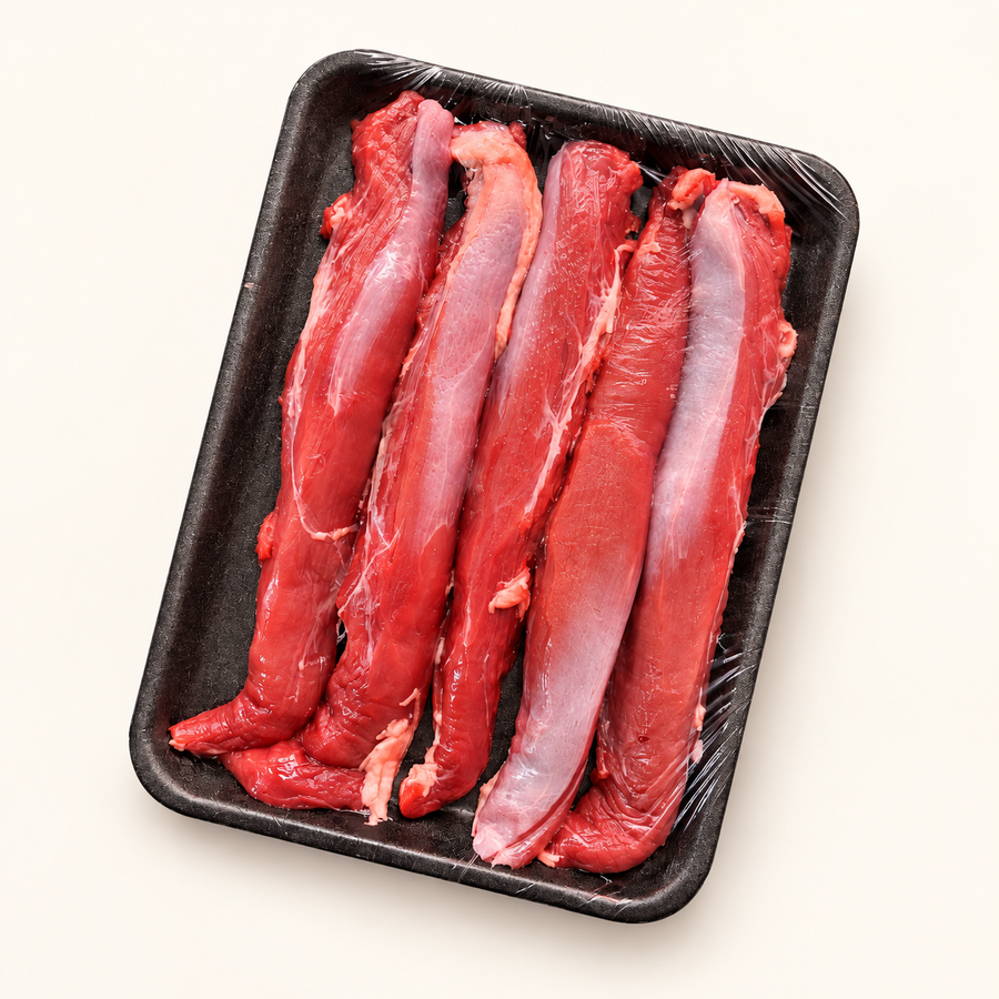 Jehněčí Svíčková 350g – krémové pozadí