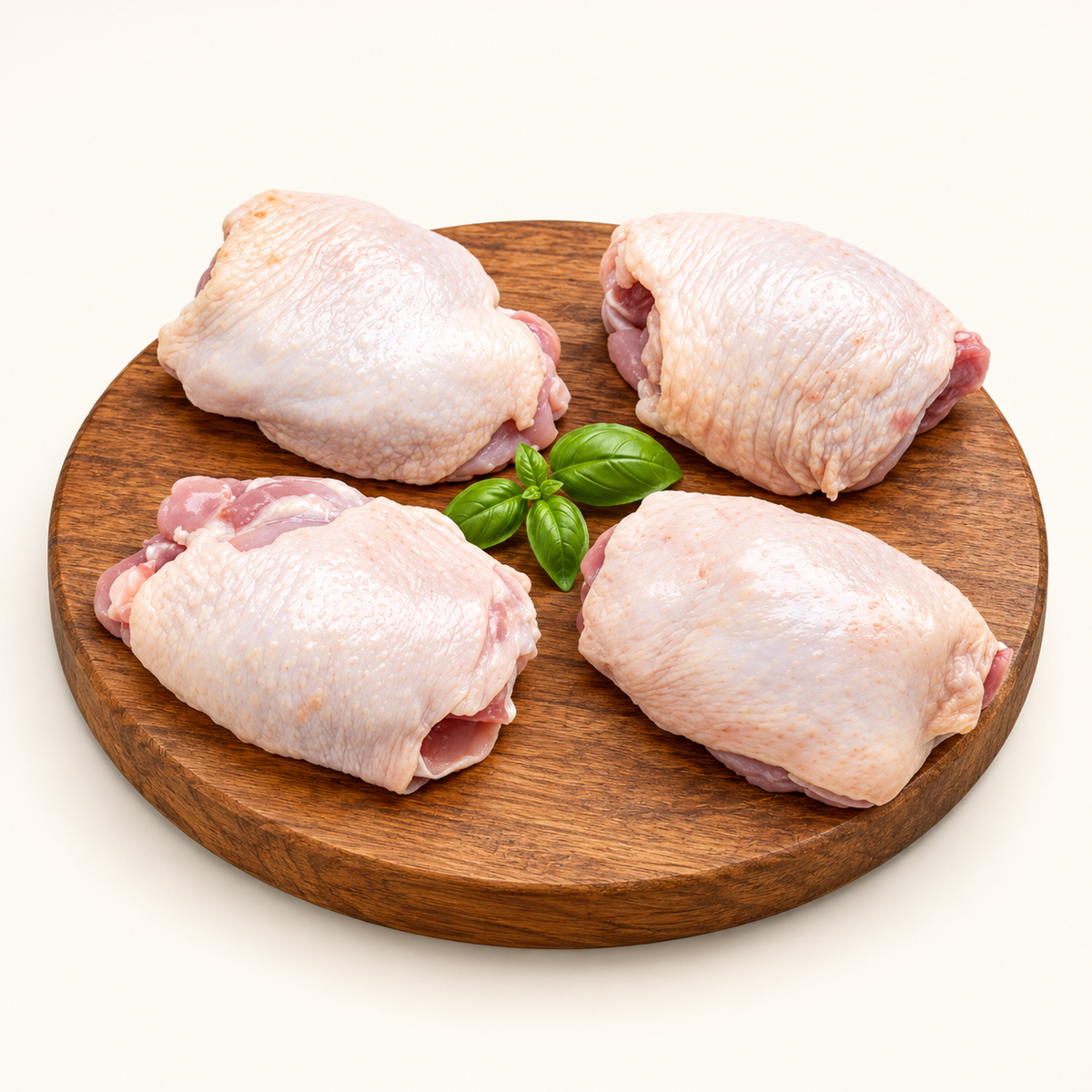 Kuřecí čtvrtky bez kosti 1kg – krémové pozadí